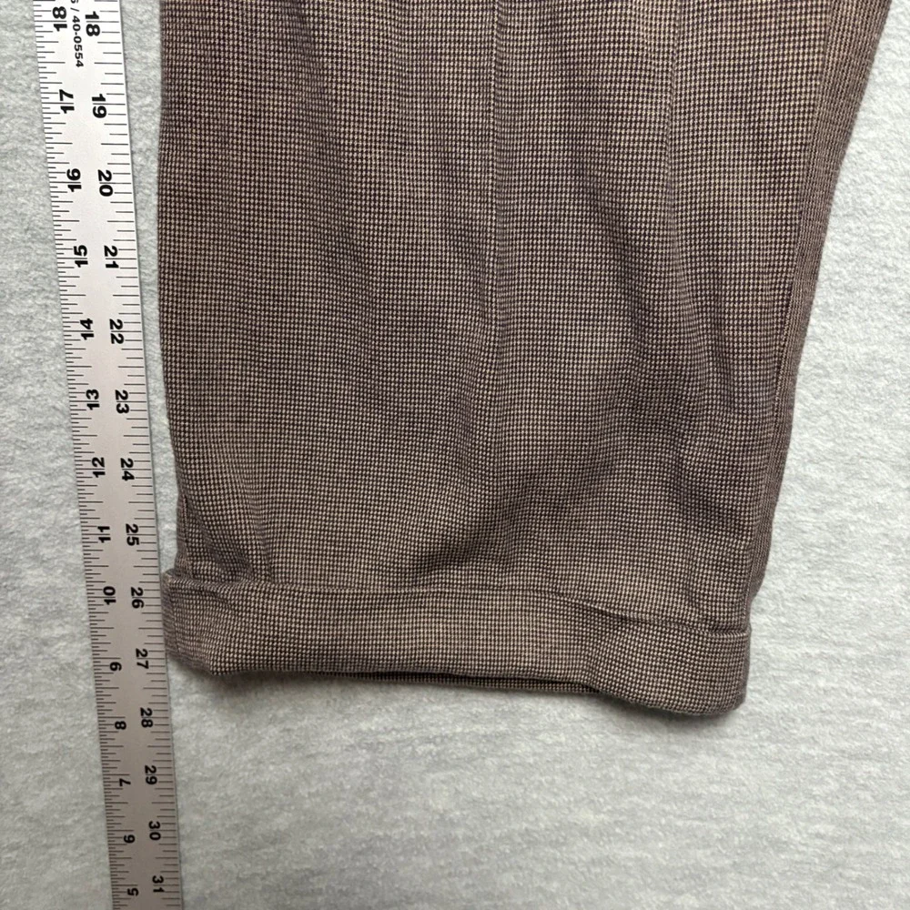 Polo Ralph Lauren Tencel Dress Pants Brown Pleated Casual Trousers Men 36x27